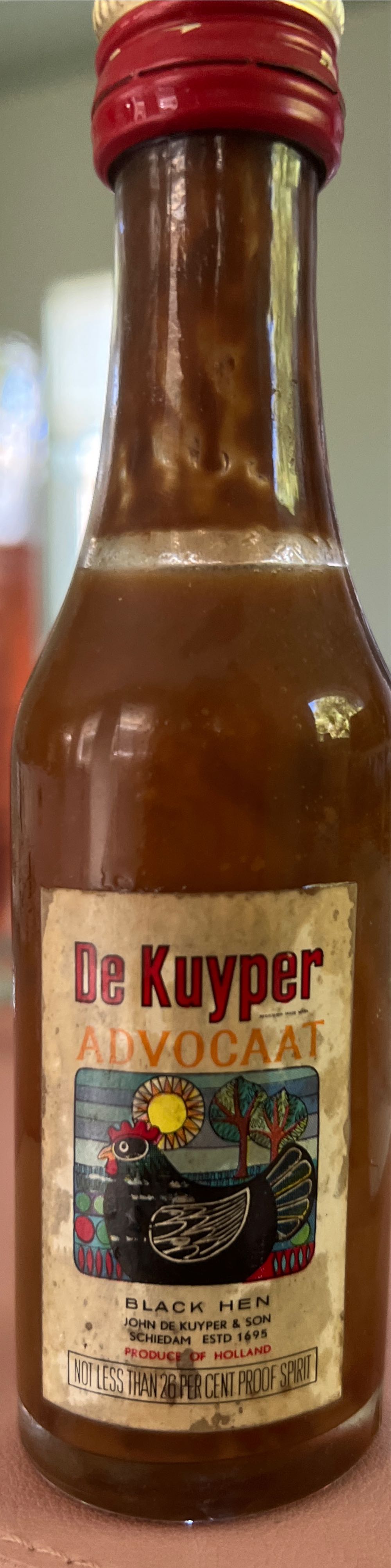 De Kuyper Advocaat  alcohol collectible - Main Image 2