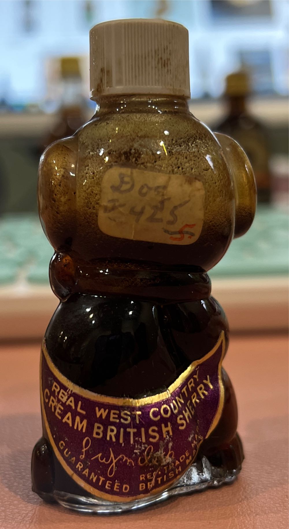 Real West Country British Sherry  alcohol collectible - Main Image 1