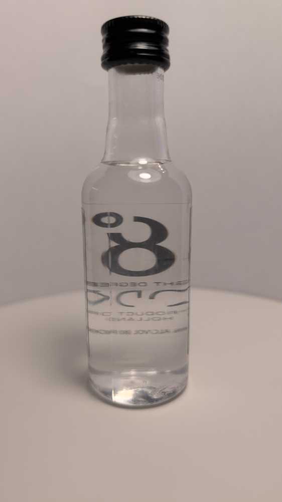 8 Degrees Vodka - Fairmont, LTD. (50 mL) alcohol collectible [Barcode 089105071214] - Main Image 3