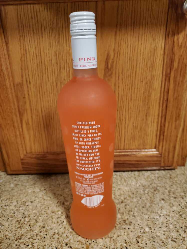 Kinky Vodka  (750 mL) alcohol collectible [Barcode 8130382847718] - Main Image 3