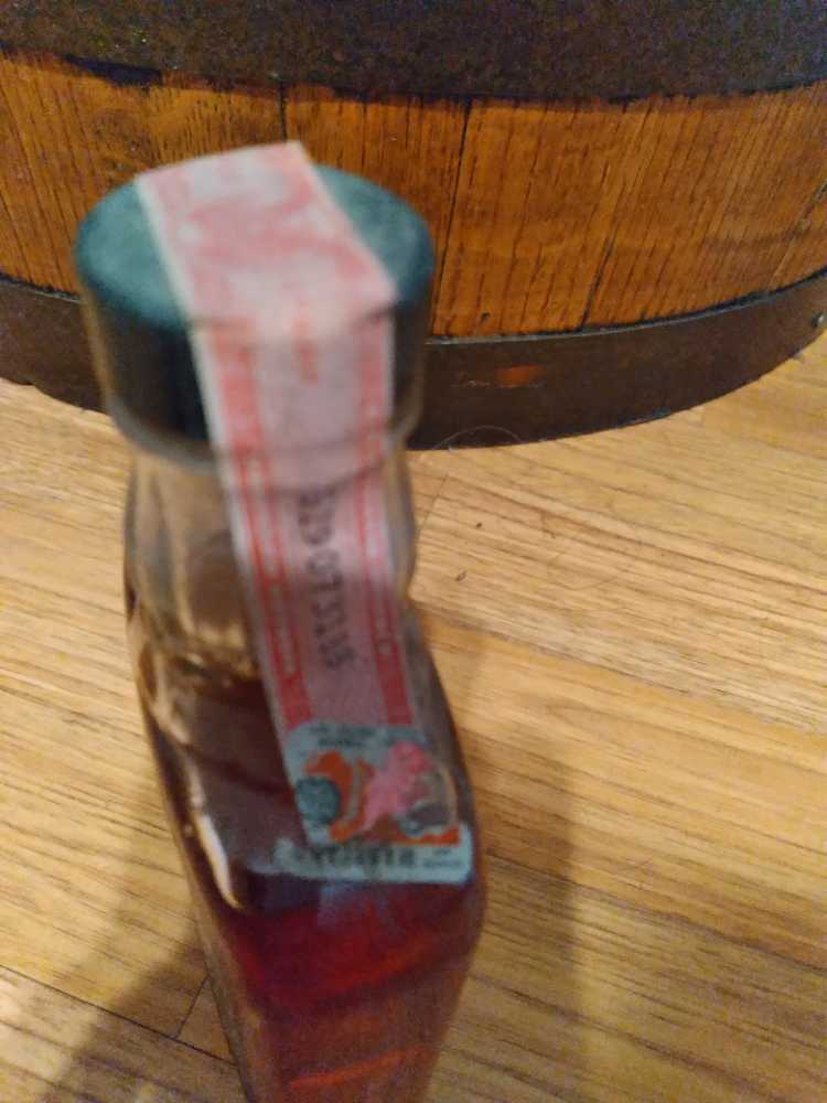 Black Label Flask Glass - Jack Daniel Distillery alcohol collectible - Main Image 2