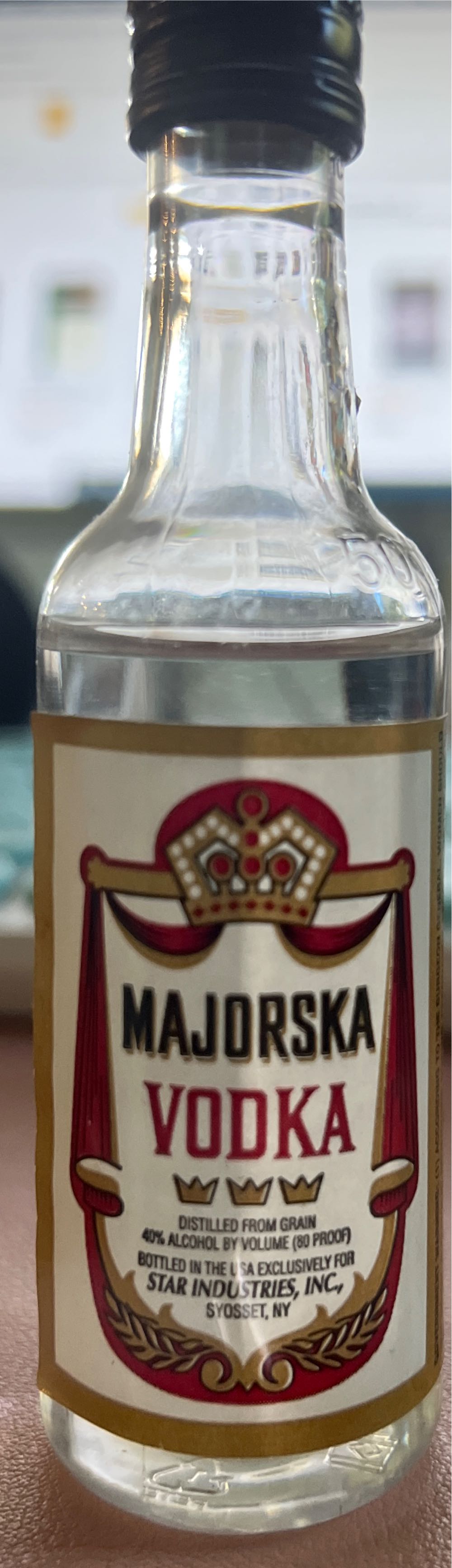 GLASS: Glass Label Wood Framed Sign