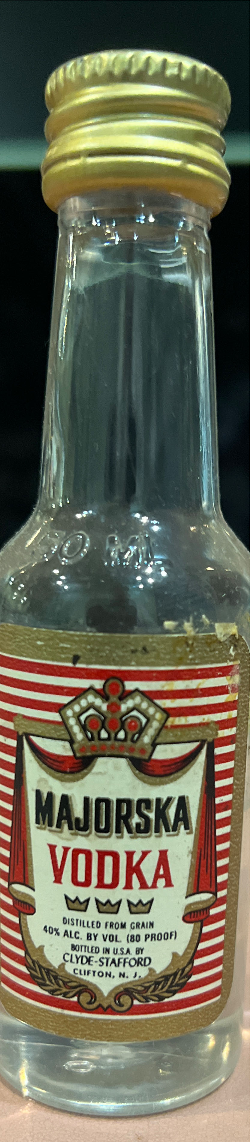 Majorska Vodka  alcohol collectible - Main Image 2