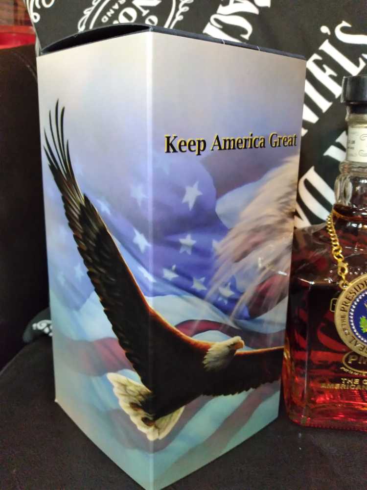 Trump Etched Bottle - Jack Daniel Distillery (750 mL) alcohol collectible - Main Image 2