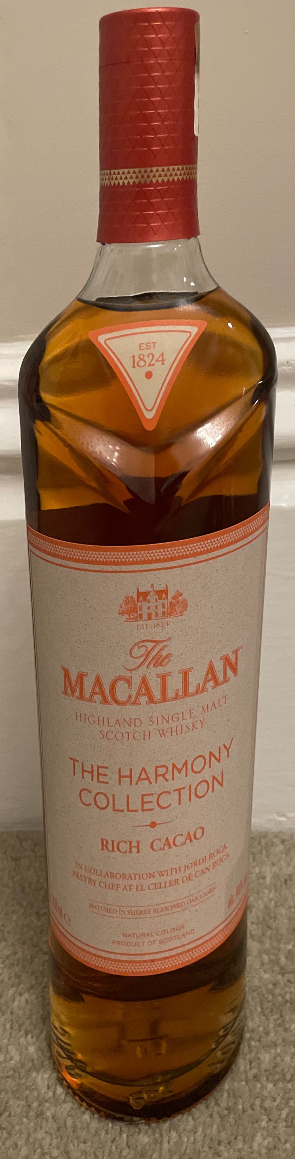 The Macallan, Harmony Collection, Rich Cacao - The Macallan Distillers (700 mL) alcohol collectible [Barcode 5010314311278] - Main Image 2