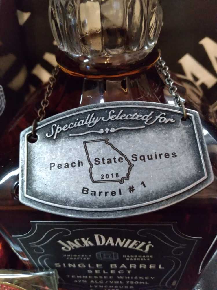 Peach State Squire #1 - Jack Daniel Distillery (750 mL) alcohol collectible - Main Image 2