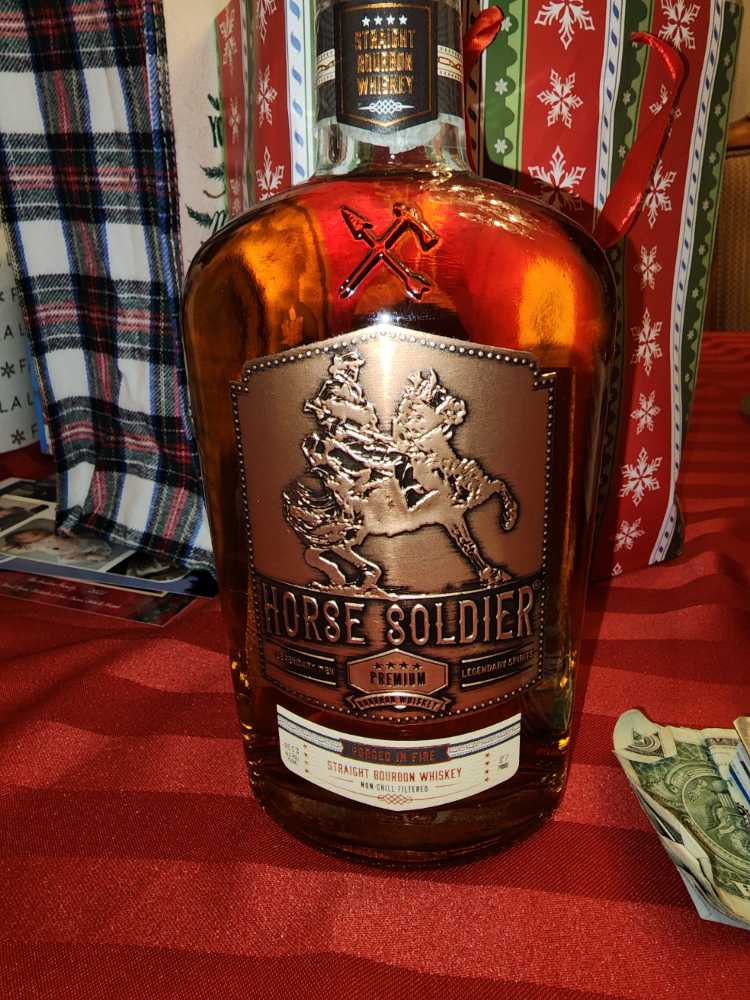 Horse Soldier Premium - American Freedom Distillery (750 mL) alcohol collectible [Barcode 040232189111] - Main Image 4