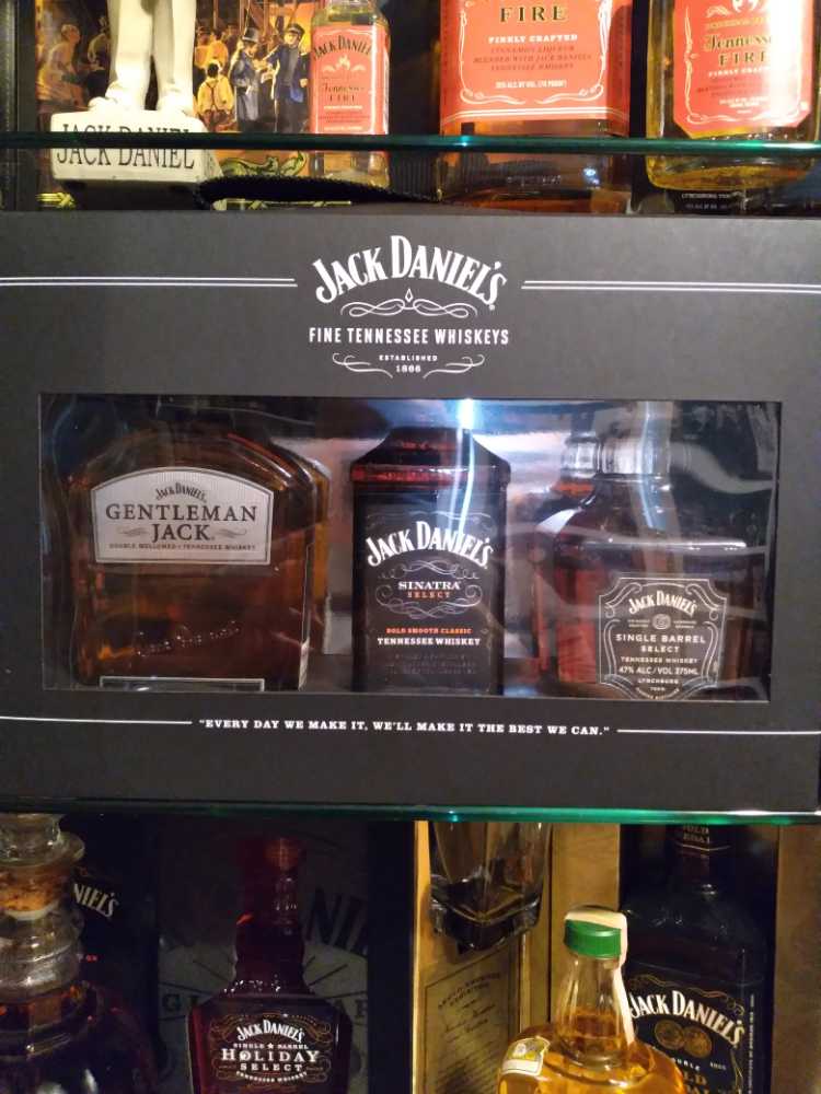 Fine TN Whiskeys - Jack Daniel Distillery (375 mL) alcohol collectible - Main Image 1