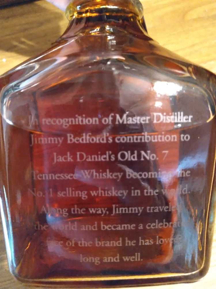 Jimmy Bedford Retirement - Jack Daniel Distillery (750 mL) alcohol collectible - Main Image 3