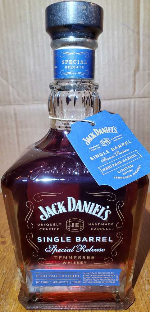 Heritage Barrel 2018 - Jack Daniel Distillery (750 mL) alcohol collectible [Barcode 082184003596] - Main Image 3