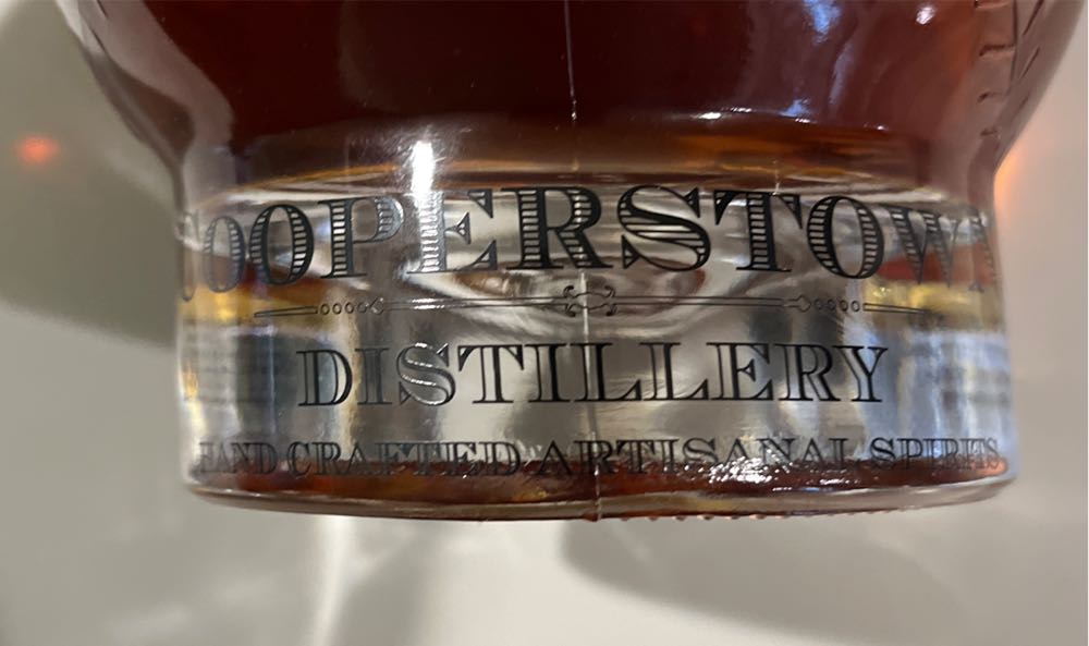 Doubleday Baseball Bourbon Nv - Cooperstown Distillery (750 mL) alcohol collectible [Barcode 784672951791] - Main Image 4