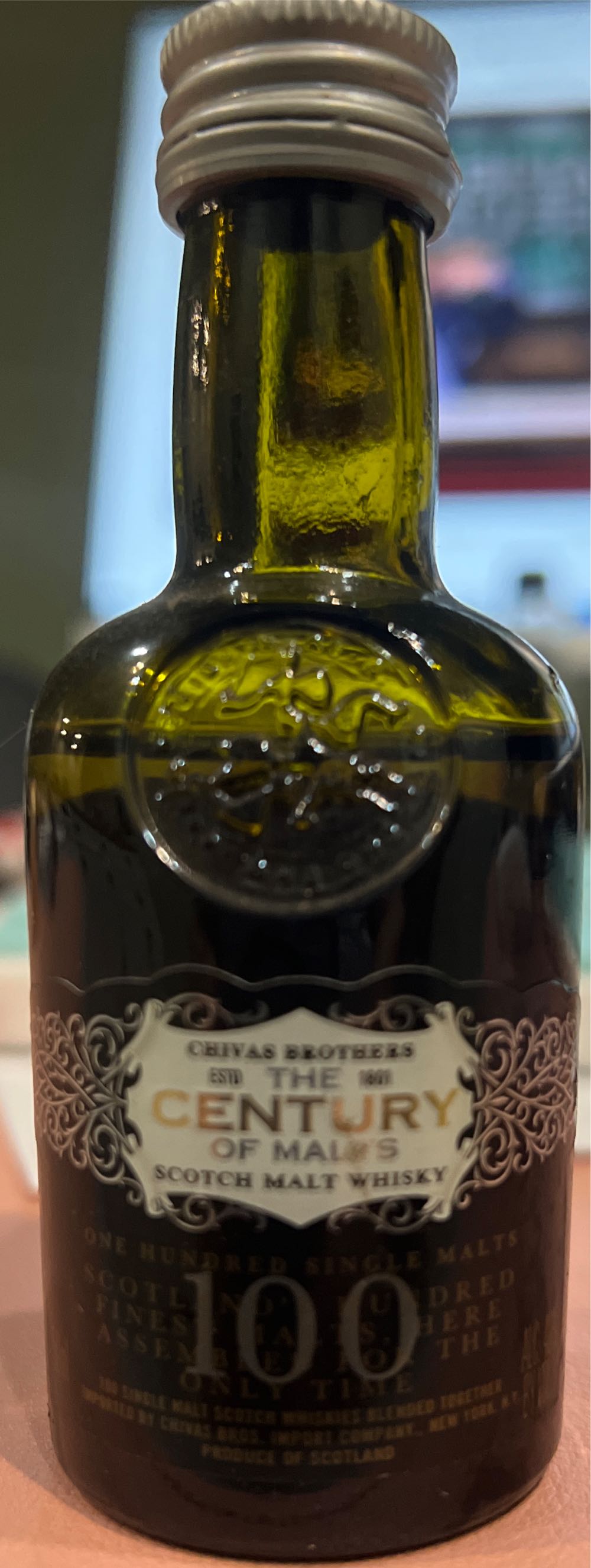 Chivas Brothers 100  alcohol collectible - Main Image 1