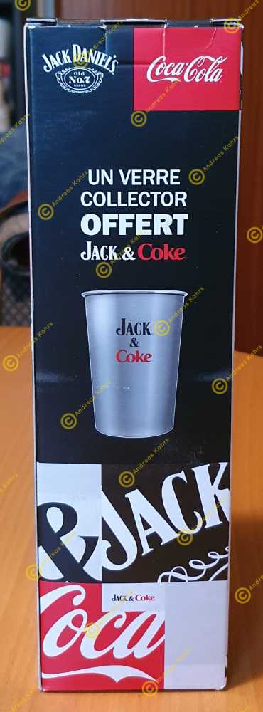 Jack & Coke Giftset + Tincup - Jack Daniel‘s Distillery (700 mL) alcohol collectible [Barcode 5099873221136] - Main Image 2