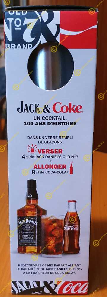 Jack & Coke Giftset + Tincup - Jack Daniel‘s Distillery (700 mL) alcohol collectible [Barcode 5099873221136] - Main Image 3