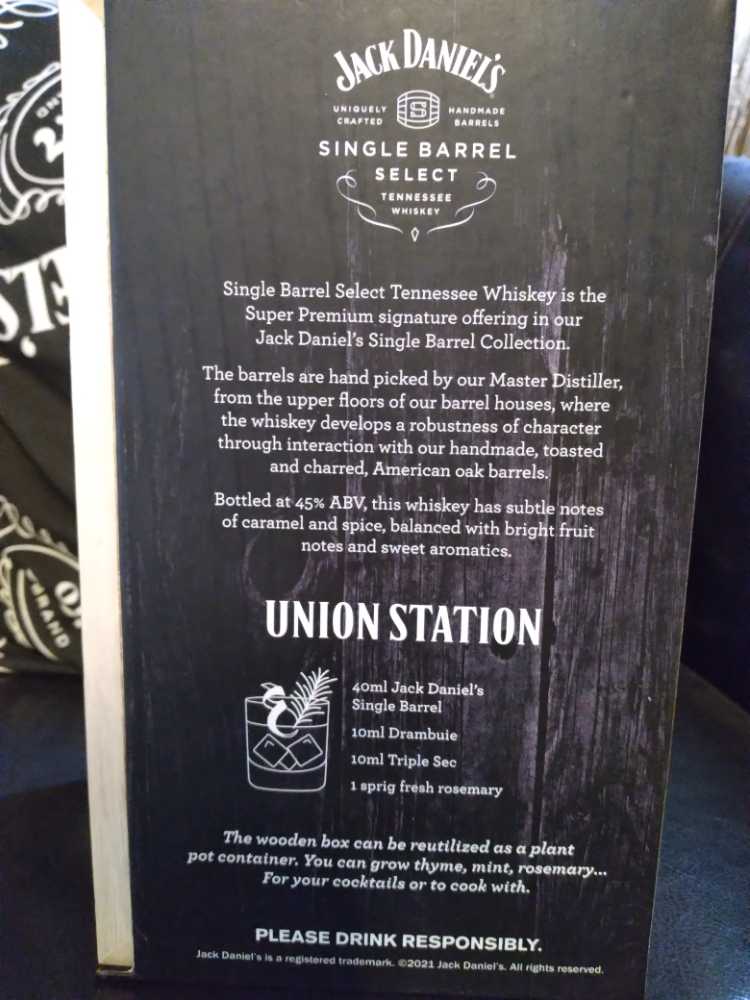 Union Station Germany  (70 mL) alcohol collectible - Main Image 3