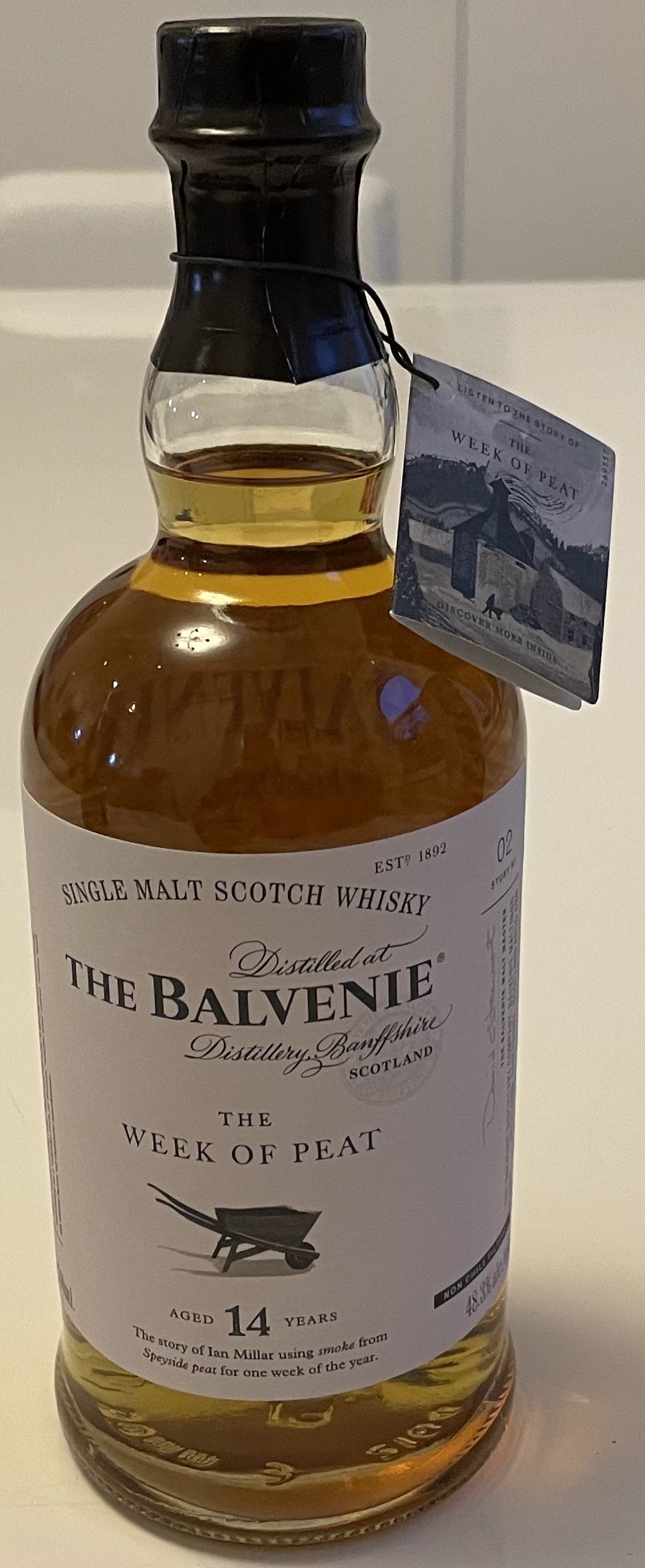 The Balvenie, The Week Of Peat 14 - Balvenie Distillery (700 mL) alcohol collectible [Barcode 5010327525198] - Main Image 3