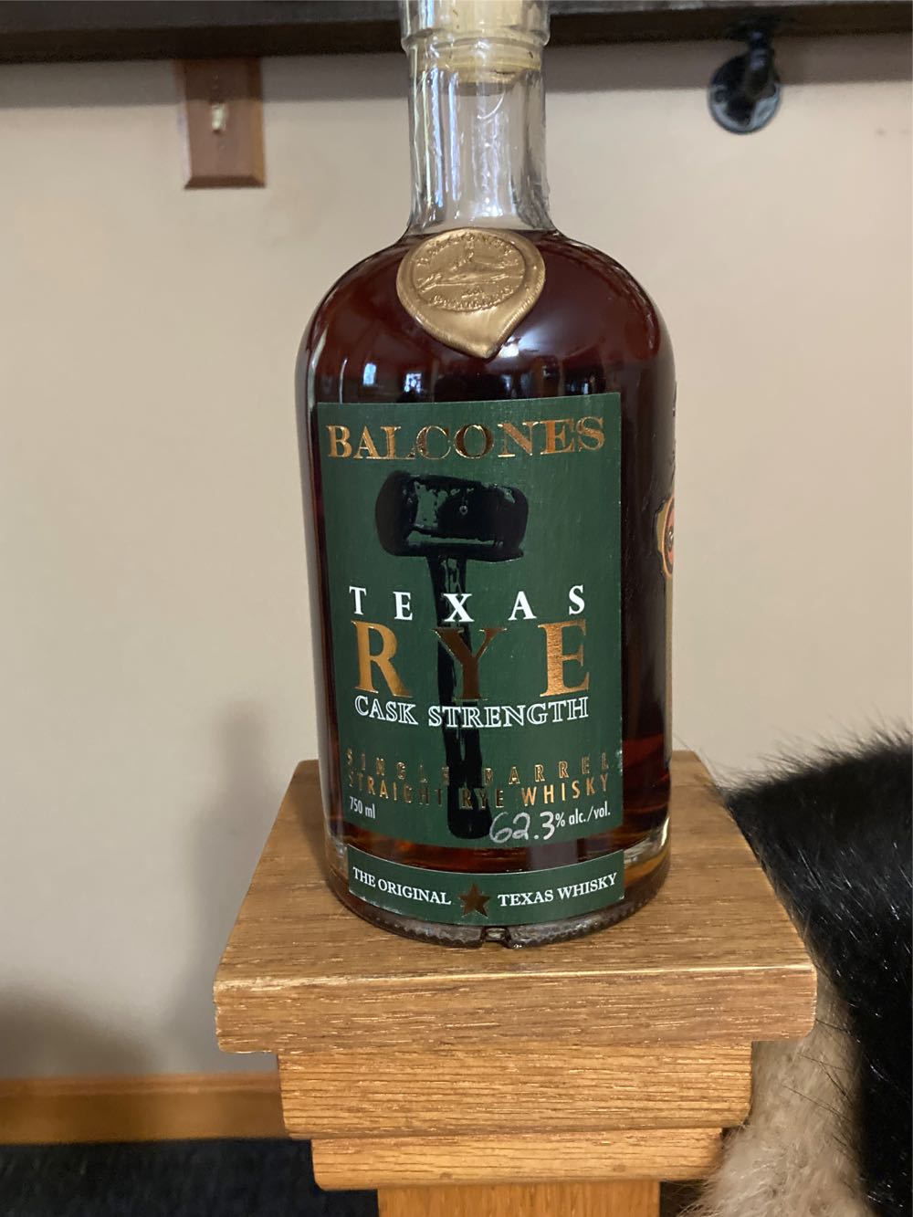 Balcones Texas Rye Cask Strength - Balcones Distilling (750 mL) alcohol collectible [Barcode 852757002628] - Main Image 1
