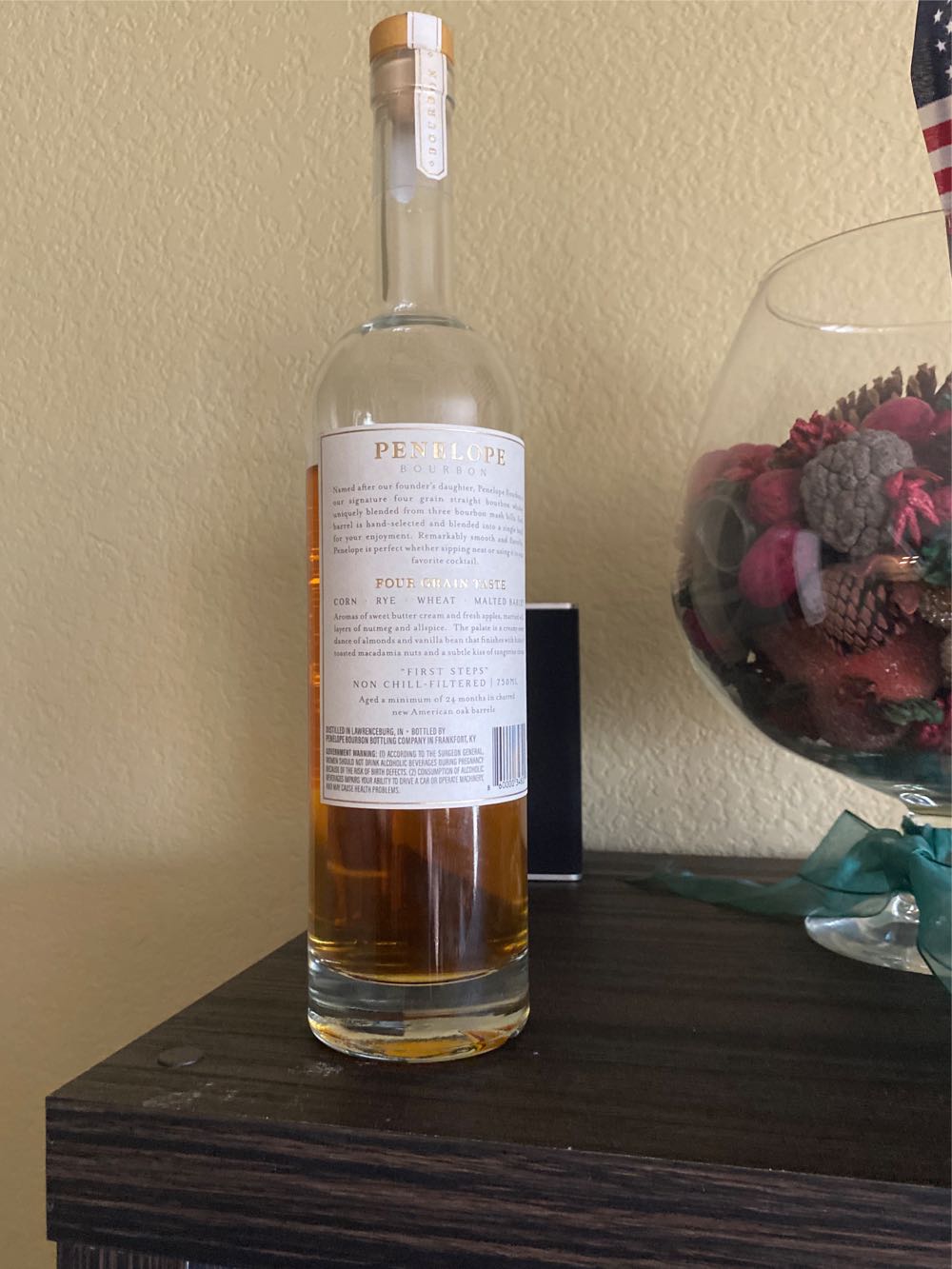 Penelope Bourbon Four Grain Bourbon - Penelope Bourbon (750 mL) alcohol collectible [Barcode 860000348201] - Main Image 2