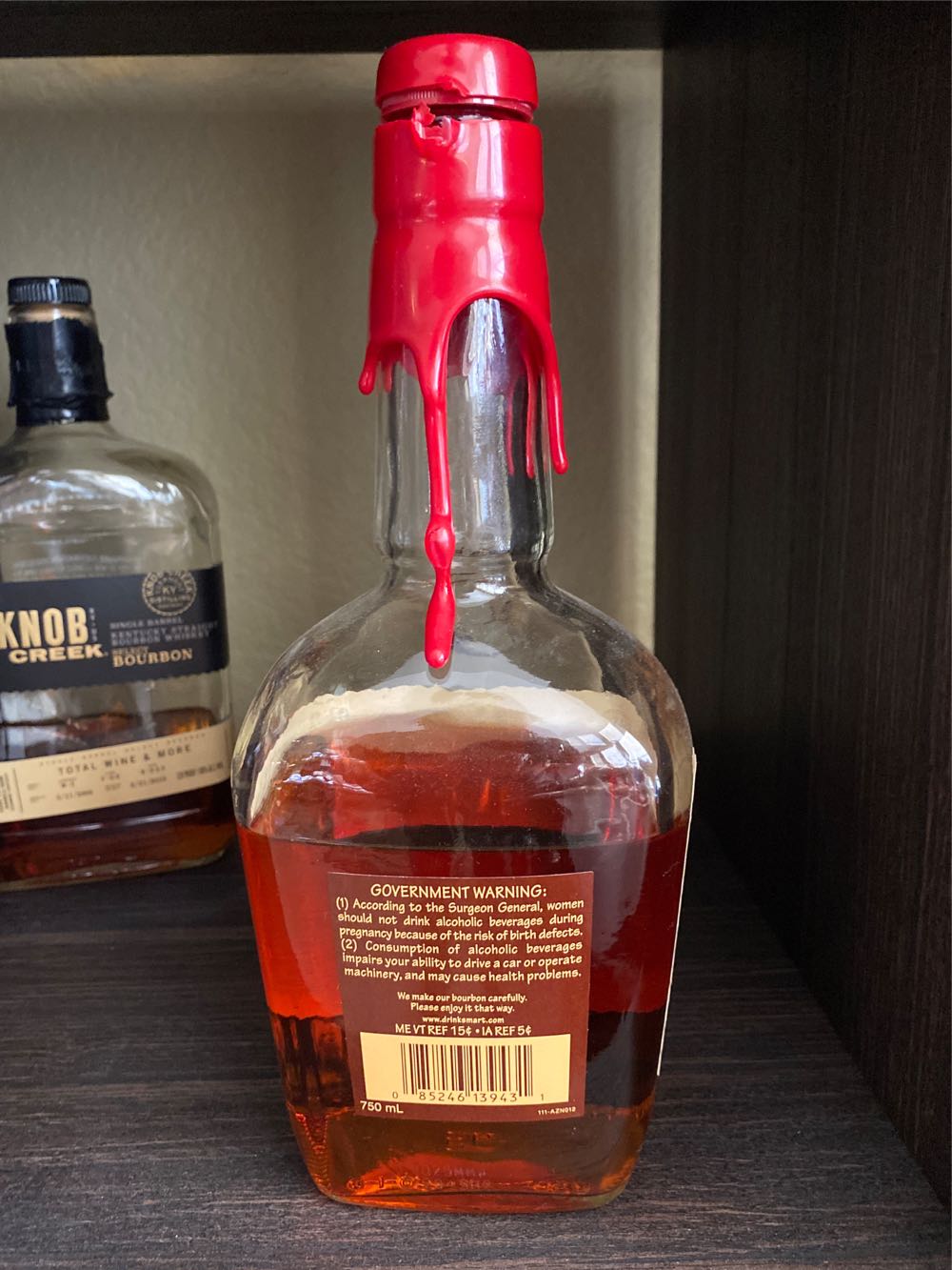Maker’s Mark - The Maker’s Mark Distillery, Inc. (750 mL) alcohol collectible [Barcode 085246139431] - Main Image 2