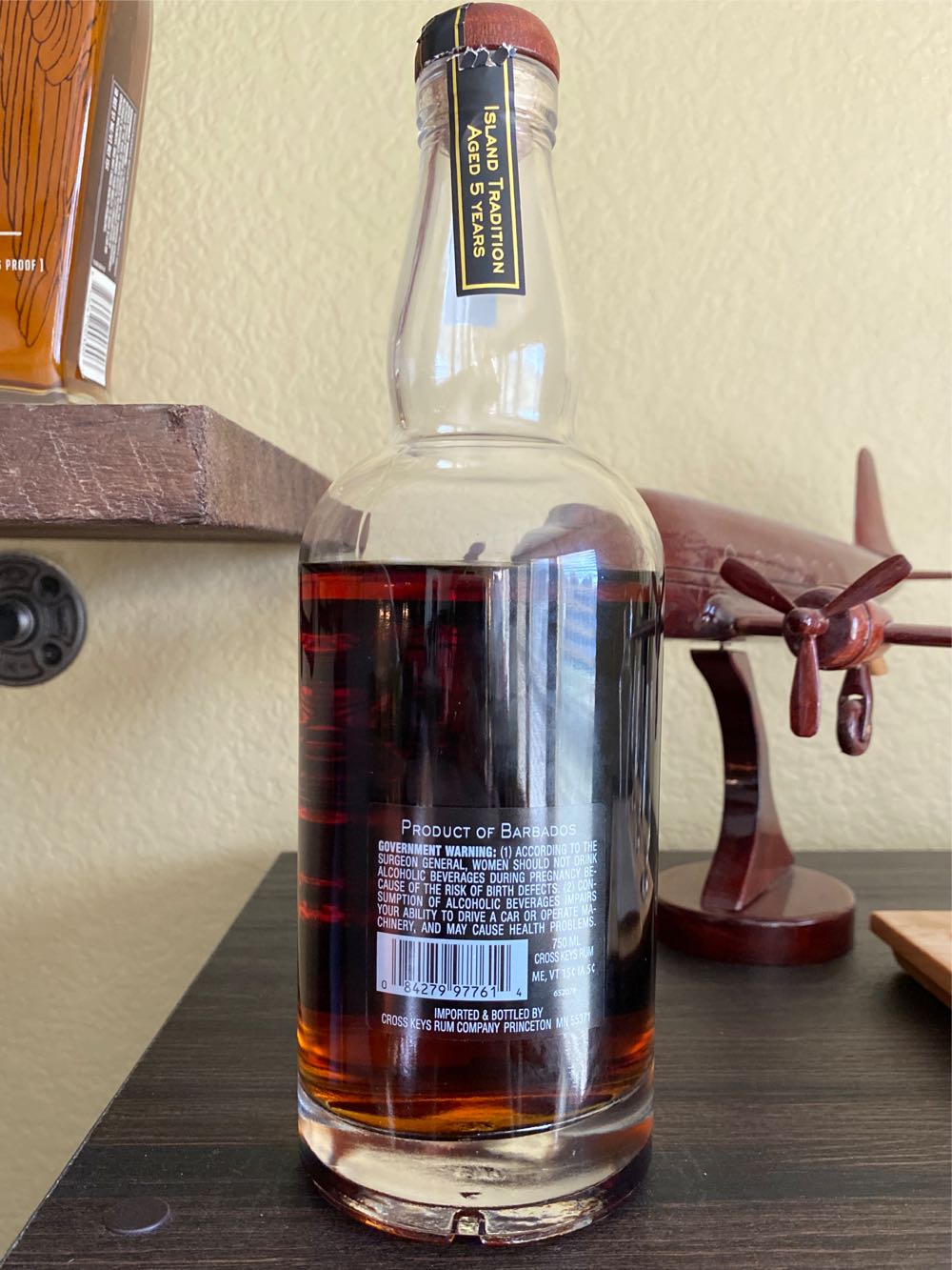 Cross Keys Rum  alcohol collectible [Barcode 084279977614] - Main Image 2