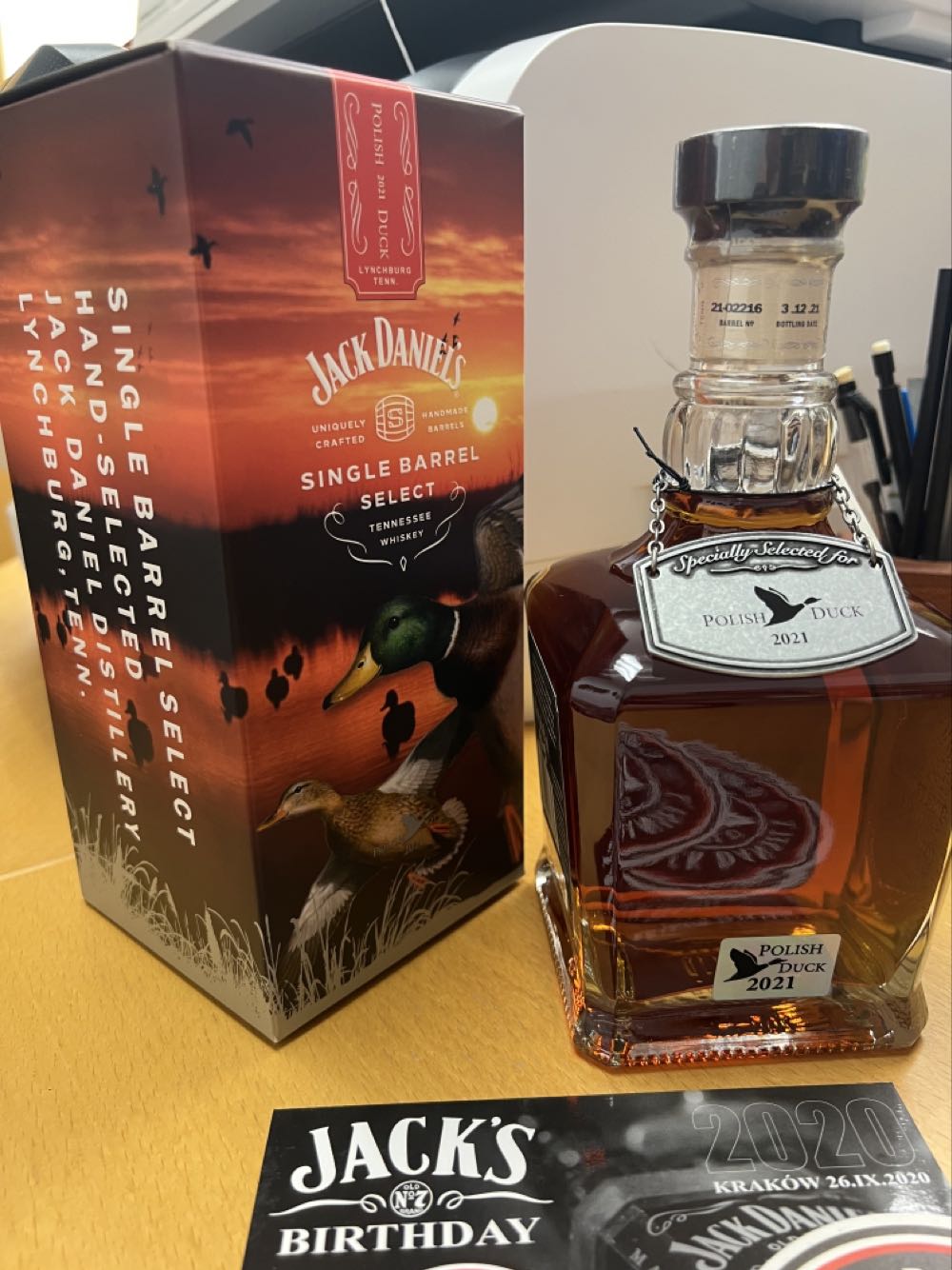 Polish Duck 2018 - Jack Daniel‘s Distillery (700 mL) alcohol collectible [Barcode 5099873088654] - Main Image 4