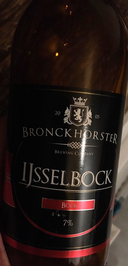 Bronkhorster Ijsselbock - Bronkhorster Brewing Company (NL) alcohol collectible - Main Image 1