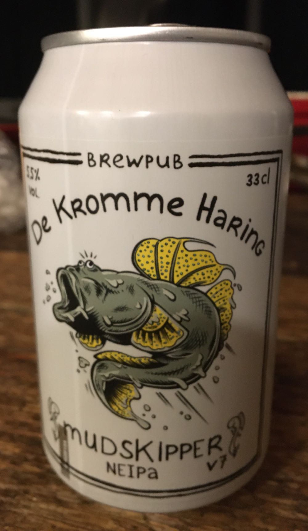 Mudskipper NEIPA - De Kromme Haring (NL) alcohol collectible - Main Image 1