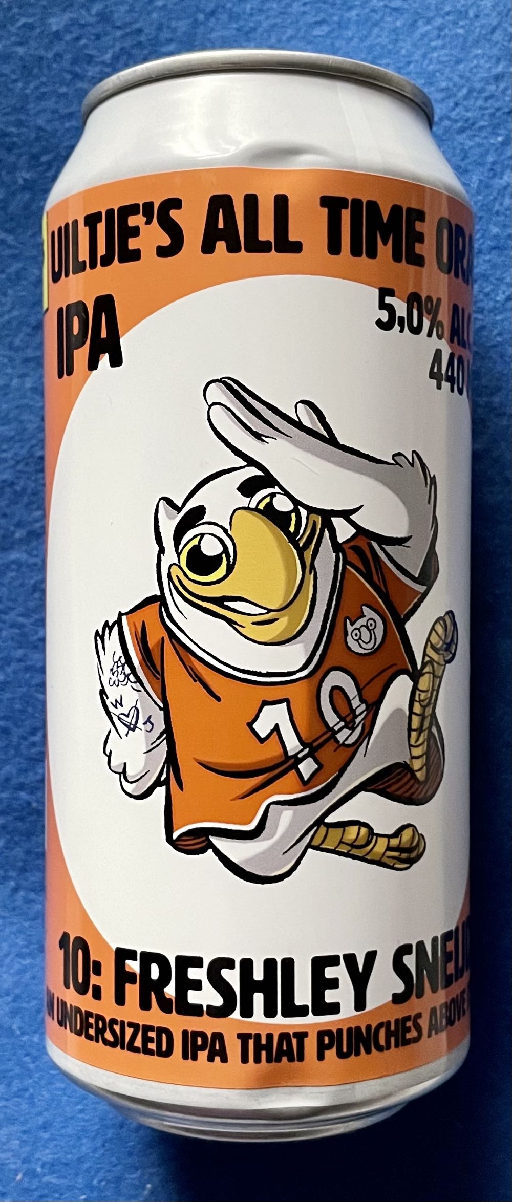 Uiltje’s All Time Oranje Legends - Uiltje Brewing Company (440 mL) alcohol collectible [Barcode 8720254563718] - Main Image 3