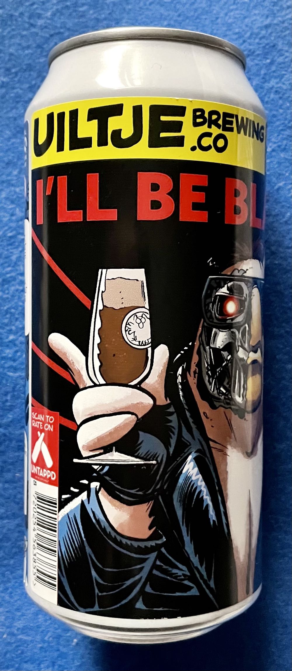 I’ll Be Black… - Uiltje Brewing Company (440 mL) alcohol collectible [Barcode 8720254563855] - Main Image 3