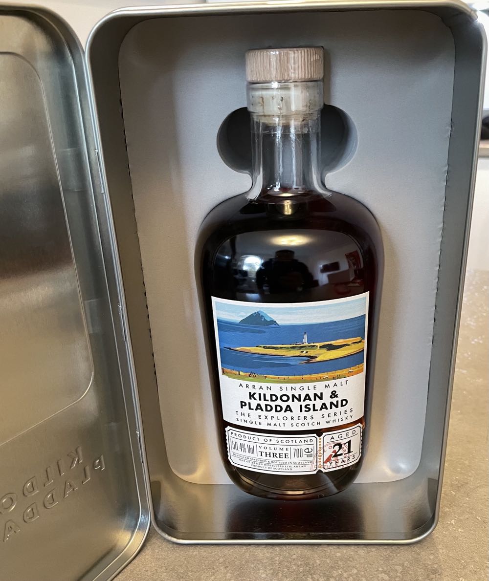 Arran Kildonan & Pladda Island The Explorers Series Kildonan - Isle Of Arran Distillery (700 mL) alcohol collectible [Barcode 5060044483882] - Main Image 2