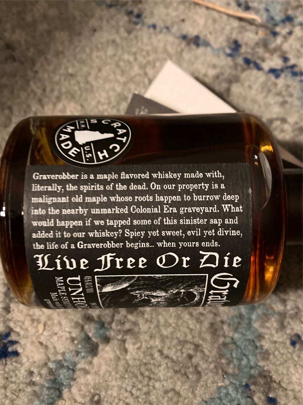 Tamworth Graverobber Unholy Rye - Tamworth (750 mL) alcohol collectible [Barcode 850836006710] - Main Image 2