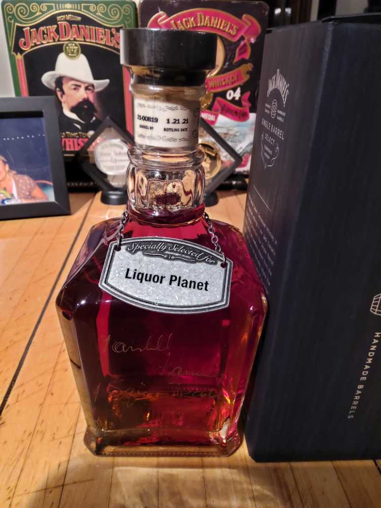 Liquor Planet Randal Squire Daddy Single Barrel Select 1-21-21 - Jack Daniels’ Distillery (750 mL) alcohol collectible - Main Image 2