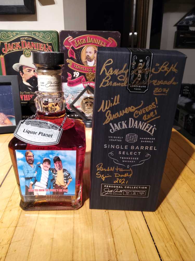 Liquor Planet When You Know the Barrels are Good Randel Will and Goose - Jack Daniels’ Distillery (750 mL) alcohol collectible - Main Image 3