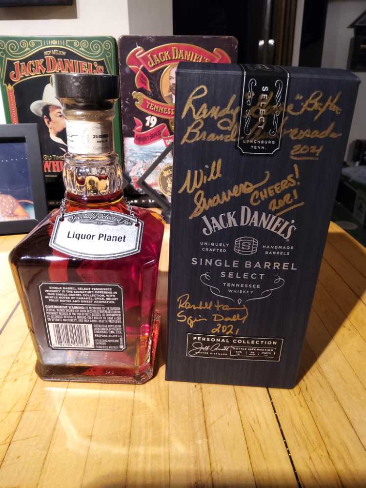 Liquor Planet When You Know the Barrels are Good Randel Will and Goose - Jack Daniels’ Distillery (750 mL) alcohol collectible - Main Image 4