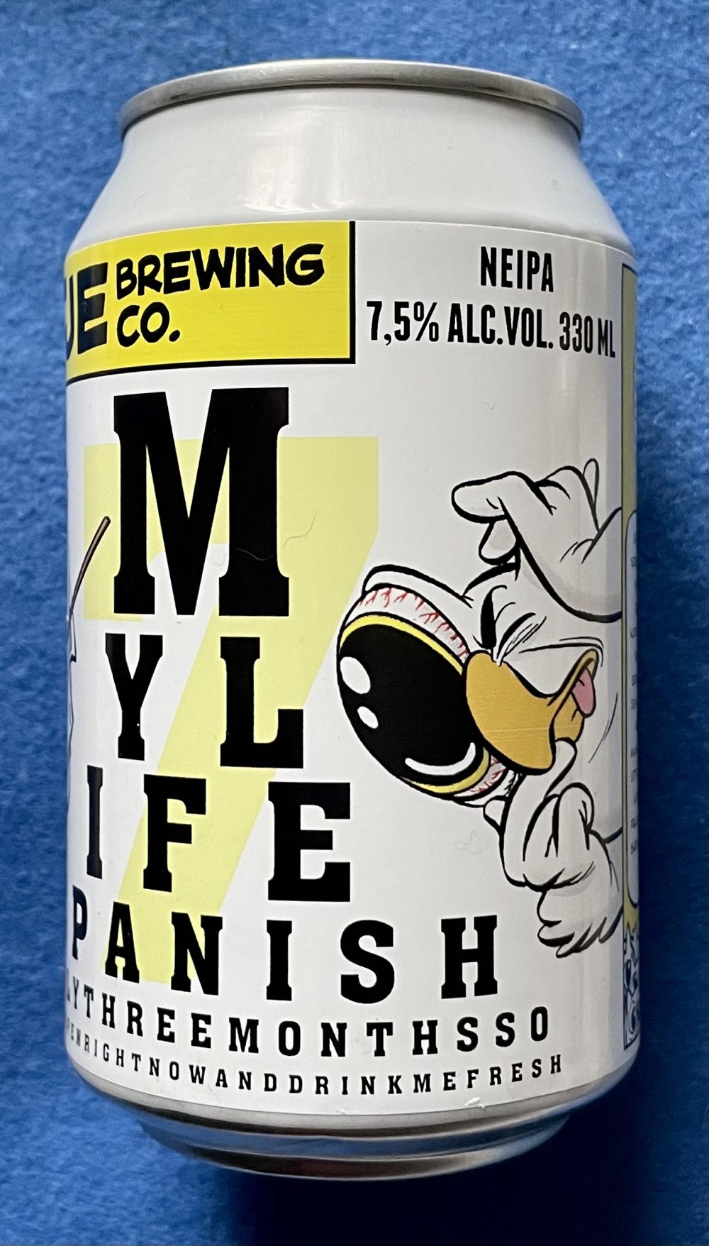 My Life Span Is 7 - Uiltje Brewing Company (330 mL) alcohol collectible [Barcode 8720254563817] - Main Image 2