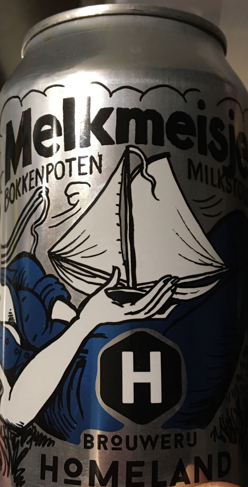 Melkmeisje Milk Stout - Homeland (NL) alcohol collectible - Main Image 1