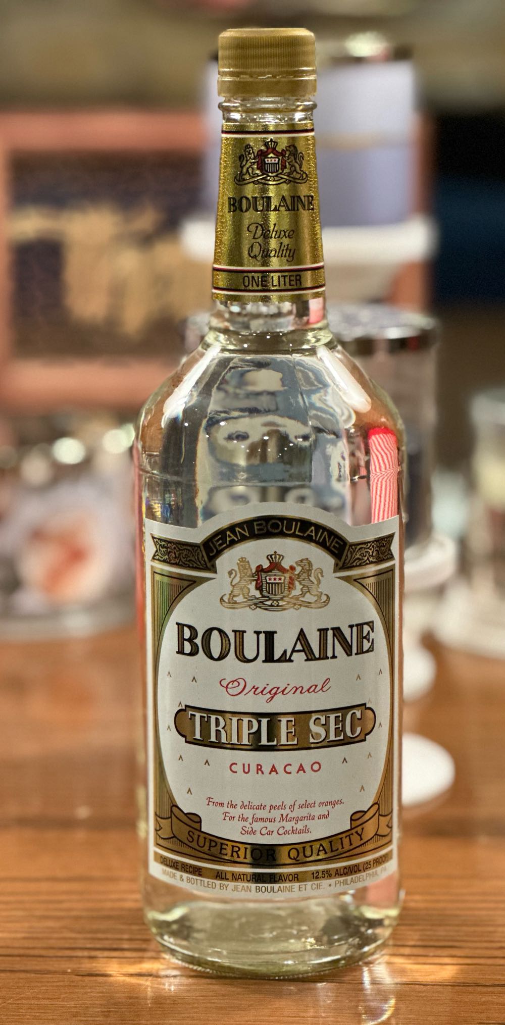Boulane Triple Sec - Boulaine (750 mL) alcohol collectible [Barcode 084380314735] - Main Image 3