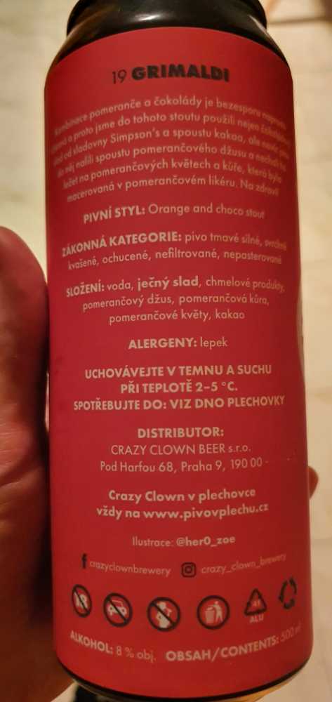 crazy clown  alcohol collectible - Main Image 2