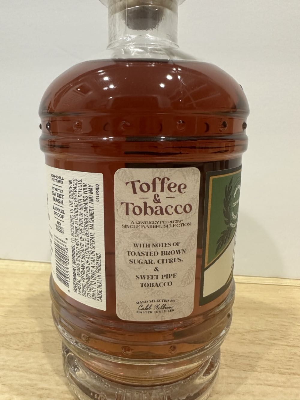 Peerless Single Barrel Rye - Peerless Distilling Co (750 mL) alcohol collectible [Barcode 813555020566] - Main Image 3