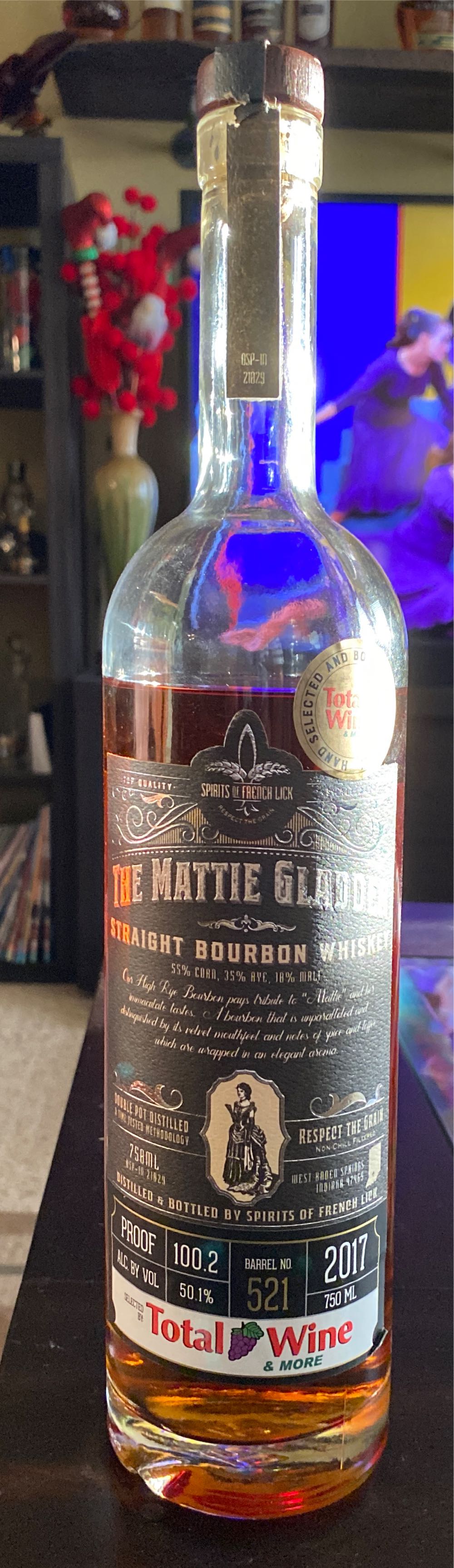 Yankee Distillers Straight Bourbon Whiskey