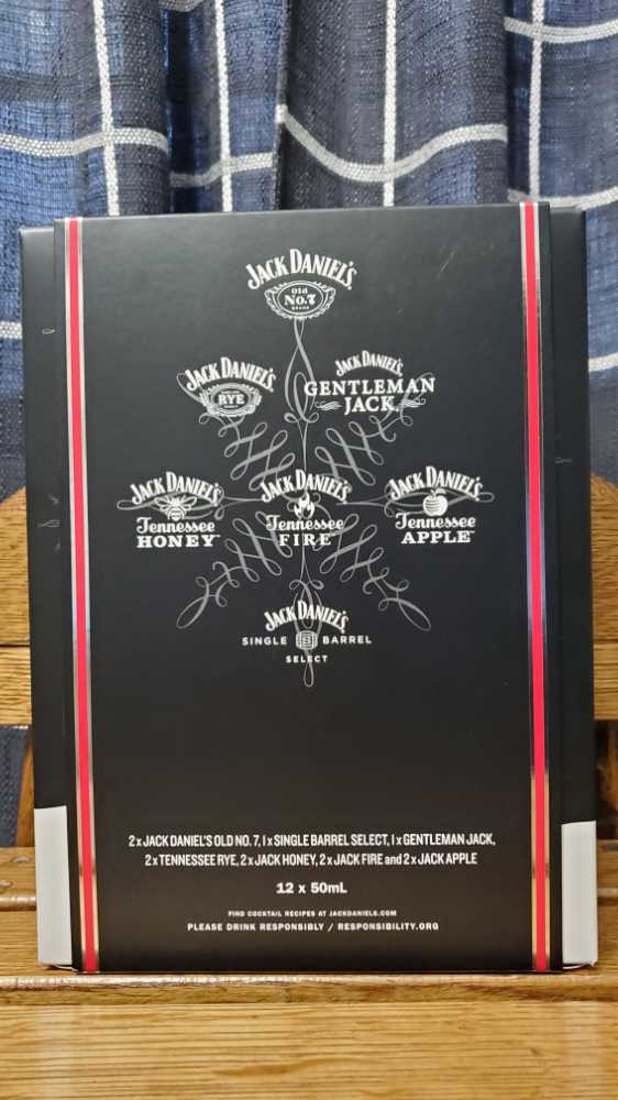 Christmas  Advent Calendar 12x50 ml  2021 - Jack Daniel‘s Distillery (50 mL) alcohol collectible [Barcode 082184205389] - Main Image 4