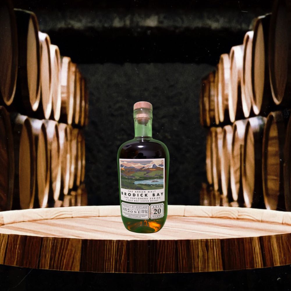 Arran Brodick Bay The Explorers Series #1 (2025)  (700 mL) alcohol collectible [Barcode 5060044483486] - Main Image 3