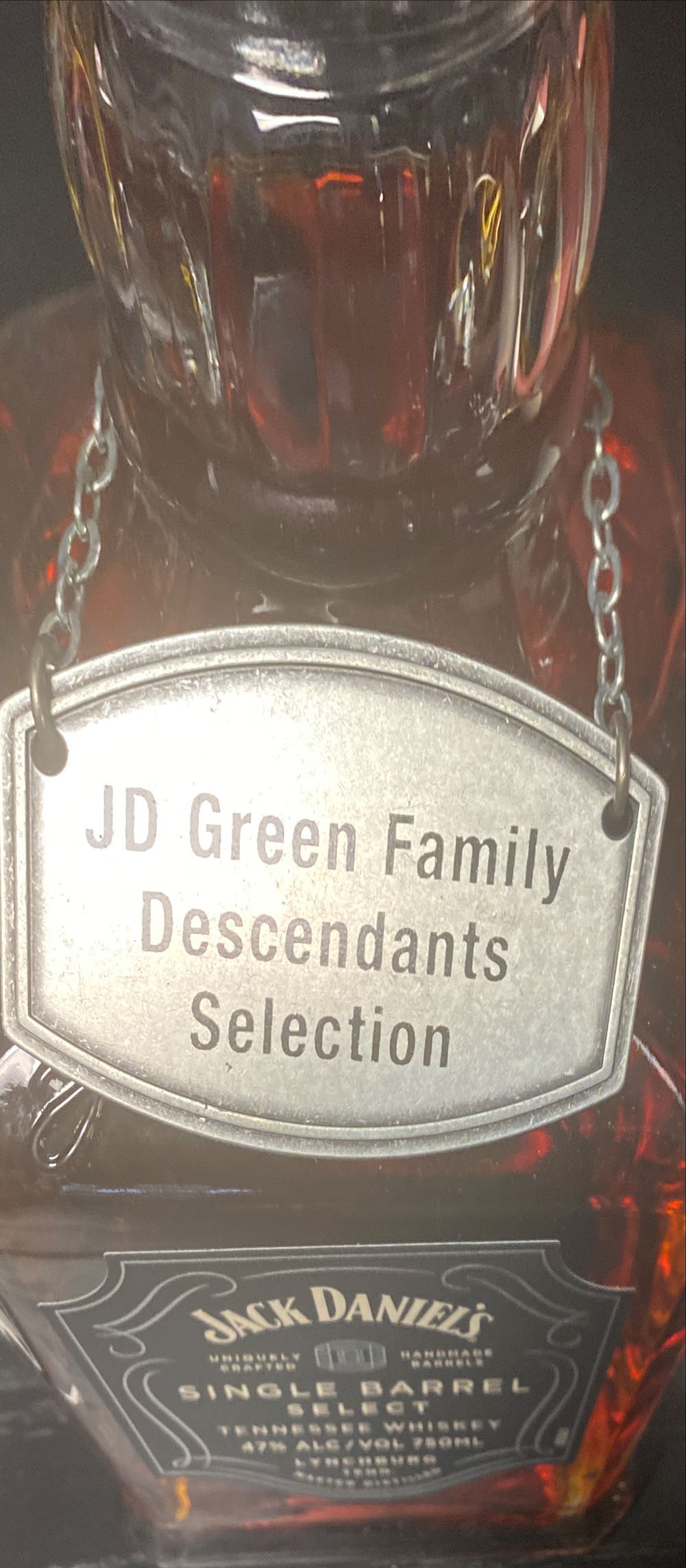 Single Barrel Select/Tribal ABC Commission  - Jack Daniel‘s Distillery (750 mL) alcohol collectible [Barcode 082184004289] - Main Image 3