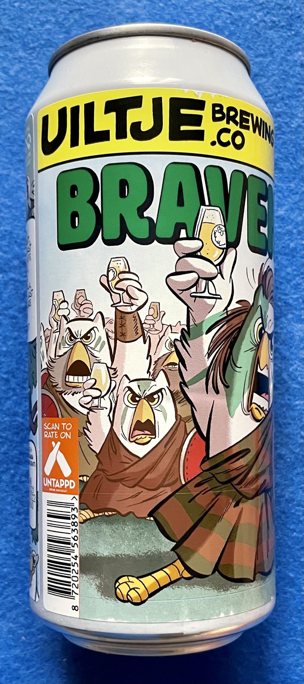 Bravehops - Uiltje Brewing Company (440 mL) alcohol collectible [Barcode 8720254563893] - Main Image 3