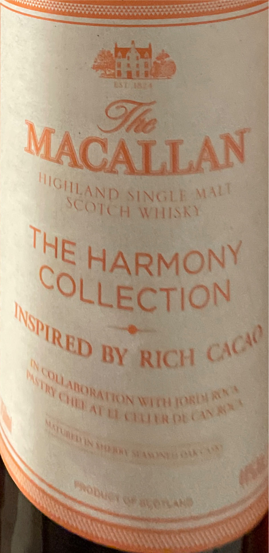 Macallan The Macallan Harmony Collection Rich Cacao 750ml - Macallan (750 mL) alcohol collectible [Barcode 812066024131] - Main Image 2