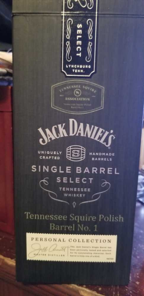 JD Single Barrel - Tennessee Squire Polish Barrel  - Jack Daniel’s Distillery, Lynchburg, TN (700 mL) alcohol collectible [Barcode 5099873088654] - Main Image 3