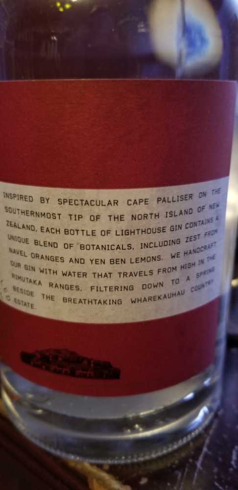 Lighthouse Batch Distilled Gin  - Lighthouse Distillery (750 mL) alcohol collectible [Barcode 9421901811105] - Main Image 2