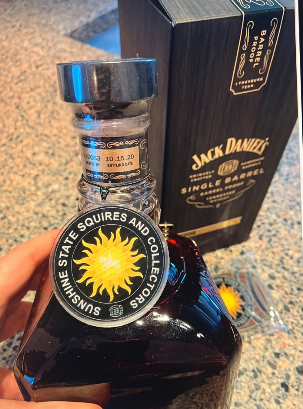 SSSC Barrel #3 - 2020 - Jack Daniel Distillery (750 mL) alcohol collectible - Main Image 2