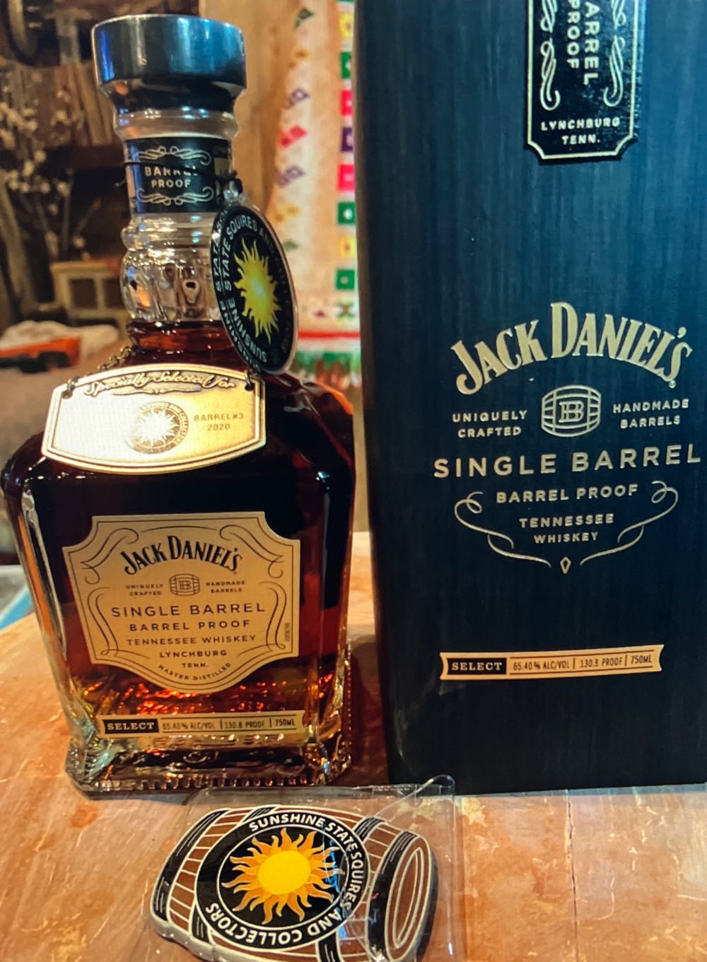 SSSC Barrel #3 - 2020 - Jack Daniel Distillery (750 mL) alcohol collectible - Main Image 3