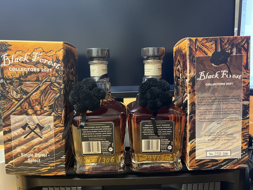 Black Forest 2021 - Jack Daniel Distillery (700 mL) alcohol collectible - Main Image 2